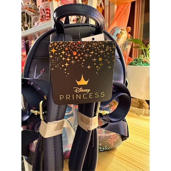 LOUNGEFLY DISNEY CINDERELLA CASTLE SERIES MINI BACKPACK NWT main image 8